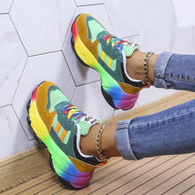 Load image into Gallery viewer, Hip Hop Street Sports Rainbow Sneakers