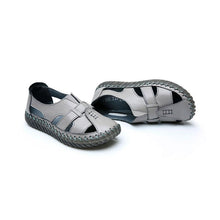 Load image into Gallery viewer, Women's handmade leather sandals with soft bottom