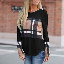Load image into Gallery viewer, Contrast Panel Long Sleeve T-Shirt