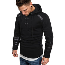 Load image into Gallery viewer, Paneled Hoodie Sweatshirt