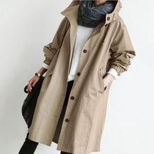 Load image into Gallery viewer, Temperament Waist Long Sleeve Coat
