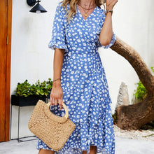 Load image into Gallery viewer, New Chiffon Ruffle Dress