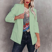 Load image into Gallery viewer, Solid Color Blazer