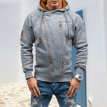 Load image into Gallery viewer, Men's Hooded Side Zip Cationic Sweatshirt