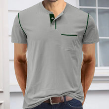 Load image into Gallery viewer, Solid Color Casual Short Sleeve T-Shirt