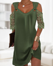 Load image into Gallery viewer, Elegant printed patterned dress