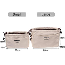 Load image into Gallery viewer, Canvas Handbag Organizers