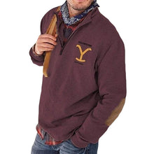 Load image into Gallery viewer, Zip-up Print Sweatshirt