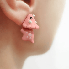 Load image into Gallery viewer, Cute Animal Bite Earrings