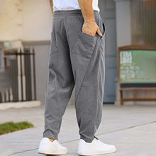 Load image into Gallery viewer, Corduroy Drawstring Harem Pants
