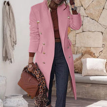 Load image into Gallery viewer, Double Breasted Wool Coat