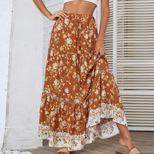 Load image into Gallery viewer, Women's Boho Swing Midi Skirts