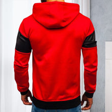 Load image into Gallery viewer, Men's Sports Hooded Sweatshirt With Drawstring