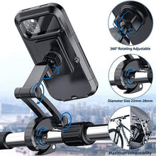 Load image into Gallery viewer, Waterproof Bicycle & Motorcycle Phone Holder