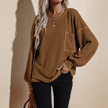 Load image into Gallery viewer, Casual Loose Tunic Sweatshirt