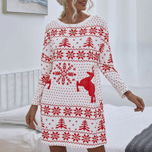 Load image into Gallery viewer, Christmas Knit Dress