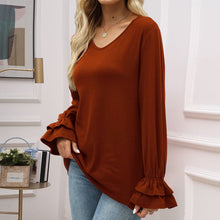 Load image into Gallery viewer, Flare Sleeve Solid T-Shirt