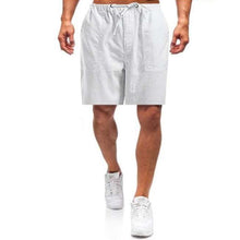 Load image into Gallery viewer, Casual Men's Casual Linen Shorts