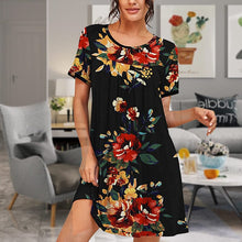 Load image into Gallery viewer, Printed Plus Size Dress