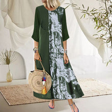 Load image into Gallery viewer, Camouflage 3/4 Sleeve Dress
