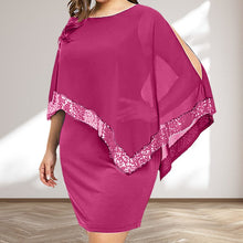 Load image into Gallery viewer, Sequin Plus Size Dress