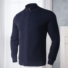 Load image into Gallery viewer, Solid Zip Stand Collar Jacket