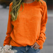 Load image into Gallery viewer, Women Crewneck Long Sleeve Sweatshirts