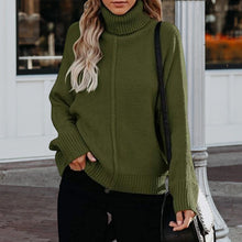 Load image into Gallery viewer, Knitted Turtleneck Sweater