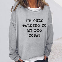 Load image into Gallery viewer, Letter Print Loose T-Shirt