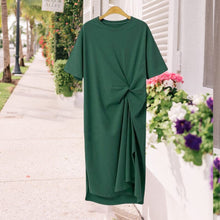 Load image into Gallery viewer, Plus Size Loose Casual Long T-shirt Dress