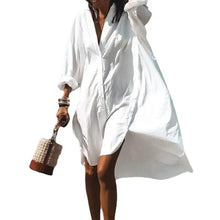 Load image into Gallery viewer, Europe and America Shirt Dress