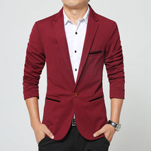 Load image into Gallery viewer, Korean Men's Suit Jacket