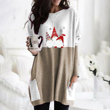 Load image into Gallery viewer, Colorblock Pocket Christmas T-Shirt