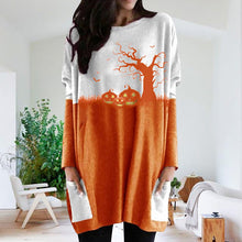 Load image into Gallery viewer, Halloween Pumpkin Dress