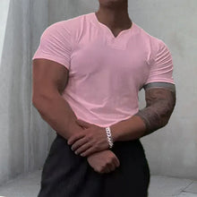 Load image into Gallery viewer, Muscle V-Neck T-Shirt
