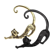 Load image into Gallery viewer, Vintage Cat Tail Ear Ring Stud