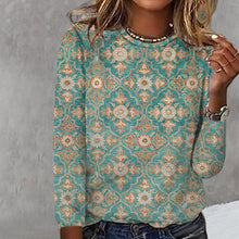 Load image into Gallery viewer, Vintage Print Cotton Shirt