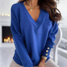 Load image into Gallery viewer, V-neck Knitted Sweater