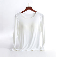 Load image into Gallery viewer, Women's Long Sleeve T-Shirt With Chest Pad