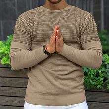 Load image into Gallery viewer, Pleated Solid Colour Stretch-slim Sports Sweater