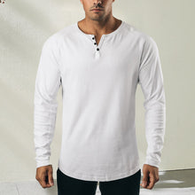 Load image into Gallery viewer, Three Button Basic T-Shirt