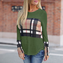 Load image into Gallery viewer, Contrast Panel Long Sleeve T-Shirt