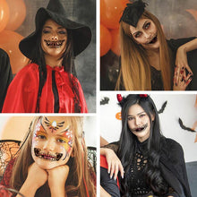 Load image into Gallery viewer, Halloween Prank Makeup Temporary Tattoo(10pcs)