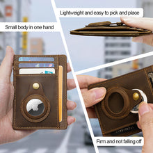 Load image into Gallery viewer, Locator Leather Card Holder