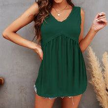 Load image into Gallery viewer, V-Neck Lace Vest