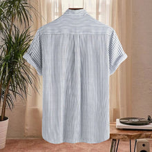 Load image into Gallery viewer, Casual Men's Striped Shirt