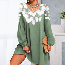 Load image into Gallery viewer, Women's Sexy Printed Knitted Dress