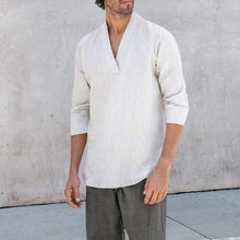 Load image into Gallery viewer, Resort Cotton Linen Shirt