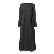 Load image into Gallery viewer, Lace Fleece Dress