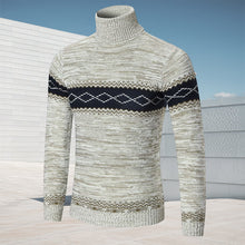 Load image into Gallery viewer, Diamond Pullover Paneled Sweater